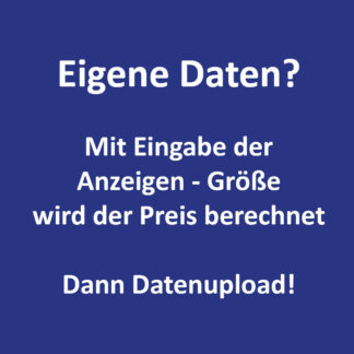 Druckfertige Anzeigen